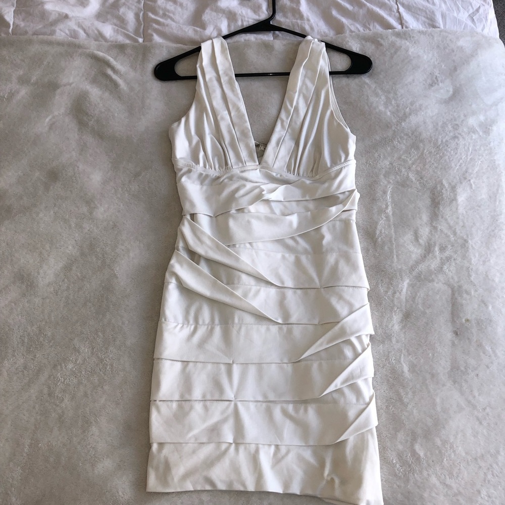 NIKIBIKI White mini dress.